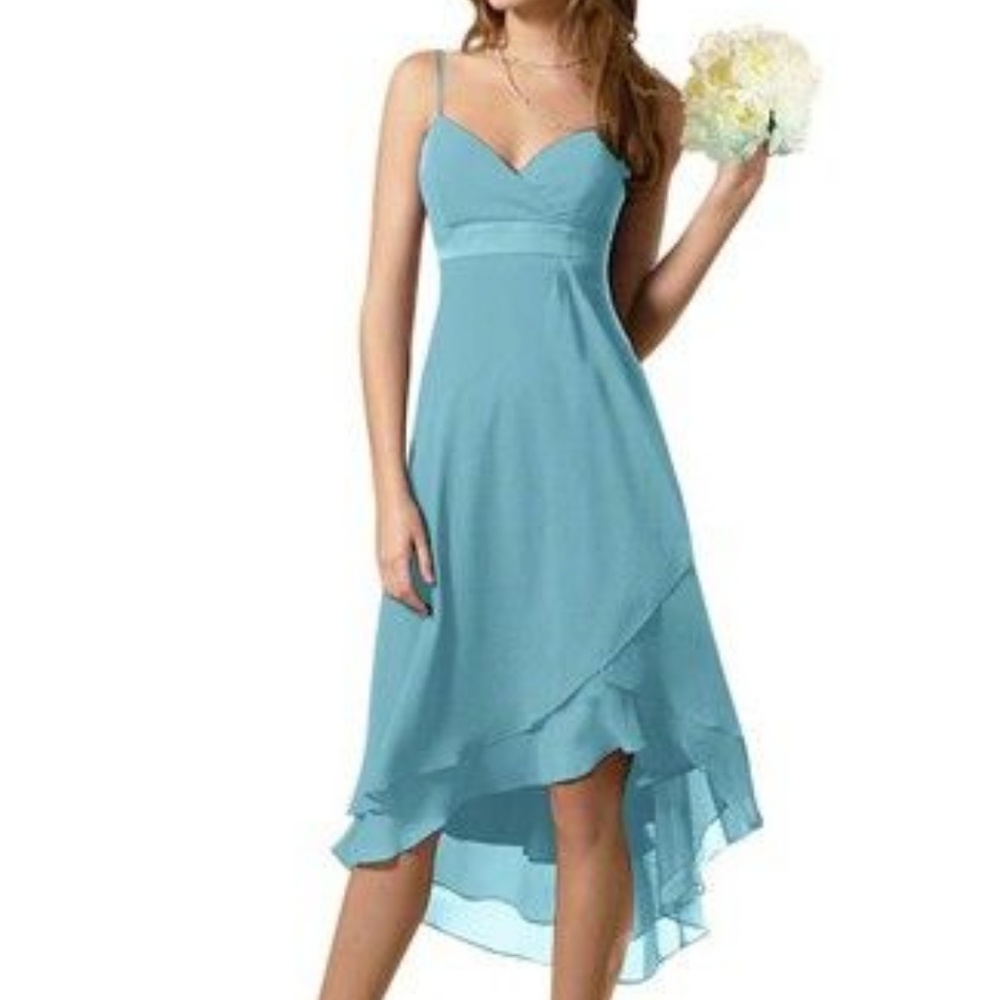 Alfred Angelo High Low Layered Dress